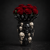Gothic Skull Vase | Kate Vesper Crafts